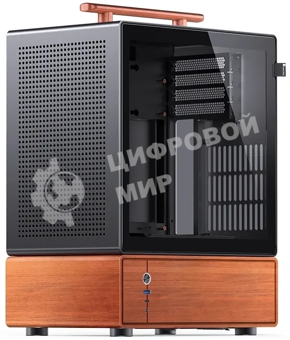 Корпус Jonsbo T7 Black, Mini-Tower, чёрный