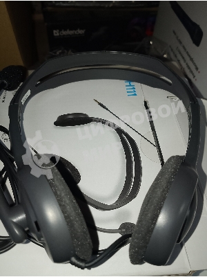 (Б/У) Гарнитура LOGITECH STEREO H111 DARK GREY 981-000594 [Cм.описание!]