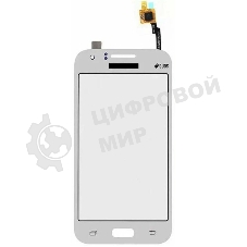 Сенсорное стекло (тачскрин) для Samsung Galaxy J1 SM-J100, белое