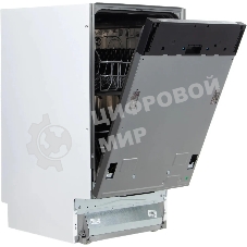 Встраиваемая посудомоечная машина Beko BDIS16020, белый, 44.8 см, 10 компл., 47 дБ, класс A