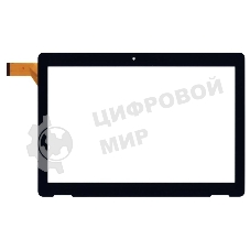 Сенсорное стекло (тачскрин) WJ2038-FPC-V1.0, черное