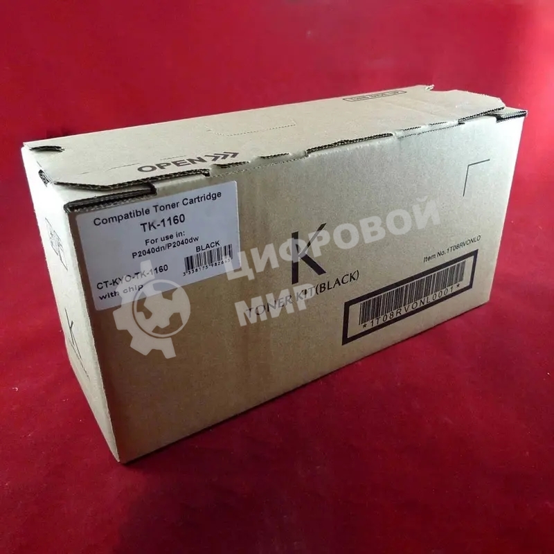 Картридж лазерный ELP TK-1160 черный (7200 стр.) для Kyocera P2040DN/P2040DW