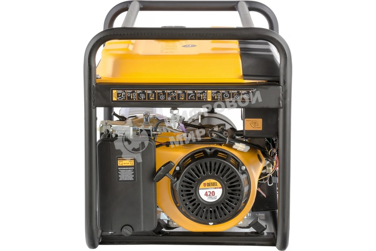 Электрогенератор бензиновый Denzel PS 70 EA, 7 кВт, 85 дБ, 88 кг