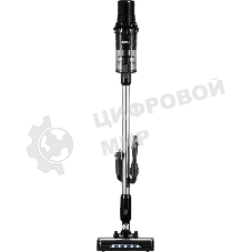 Пылесос вертикальный Kitfort КТ-5284 черный, питание от аккумулятора, 130 Вт, пылесборник 0,6 л