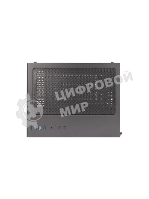 Компьютерный корпус 1STPLAYER MEGAVIEW MV5-T Black/mATX/MV5-TP-BK