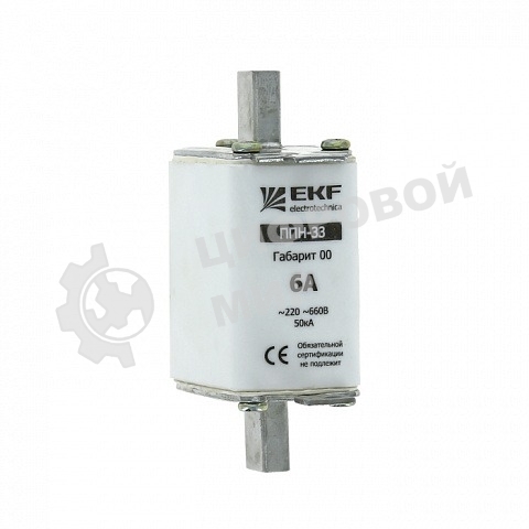 Вставка плавкая ППН-33 32А габарит 00 EKF fus-33/160/32