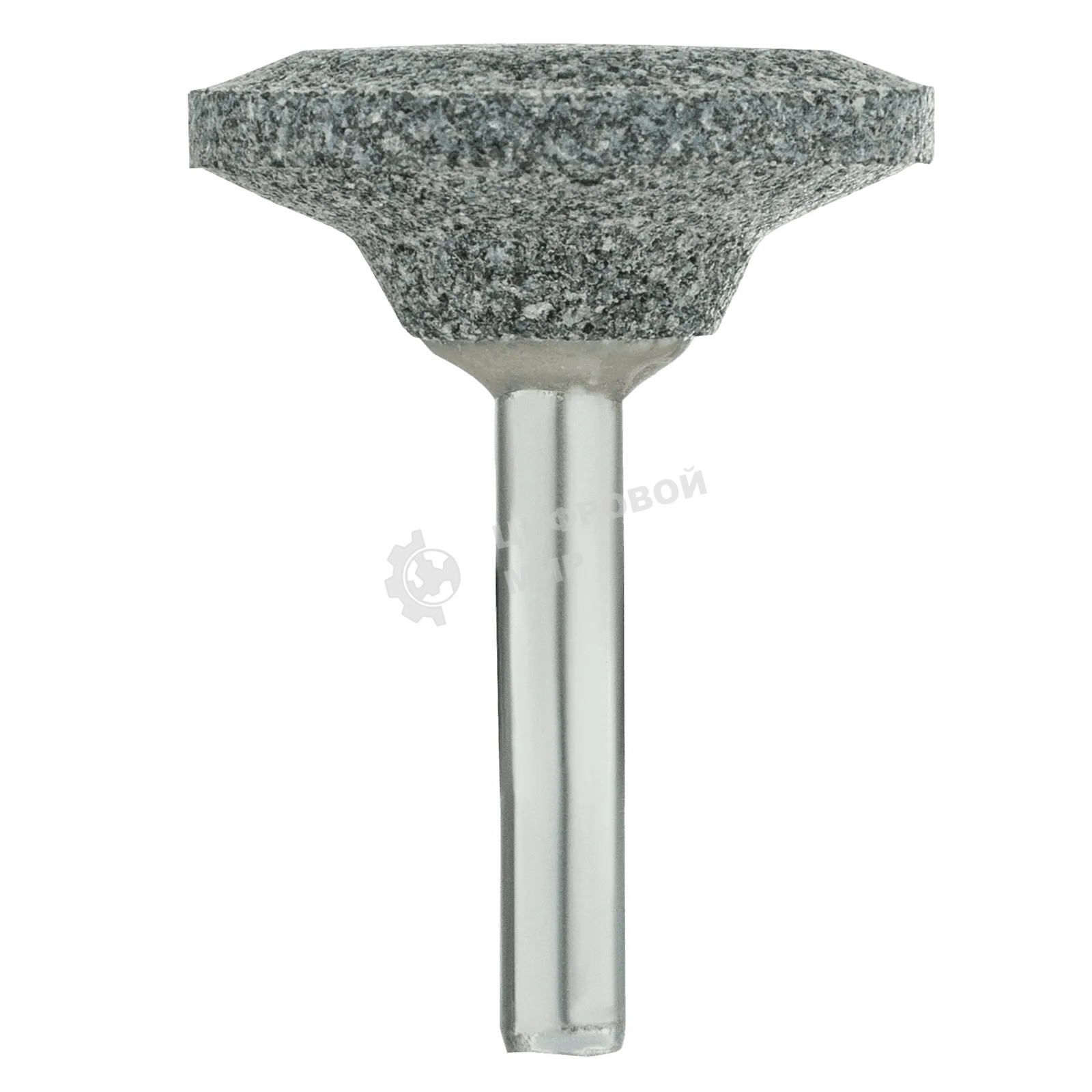 Шарошка абразивная Denzel диск 32 x 12 мм, для дрели, хвостовик d6 мм, 63С