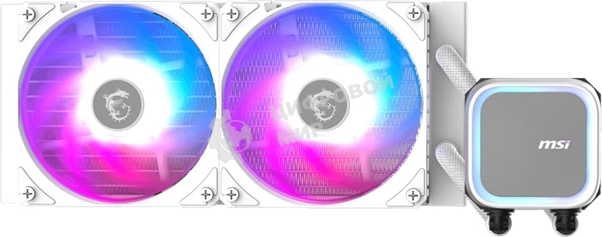 Кулер для процессора MULTI SOCKET MAG CORELIQUID A13 240 WHITE MSI