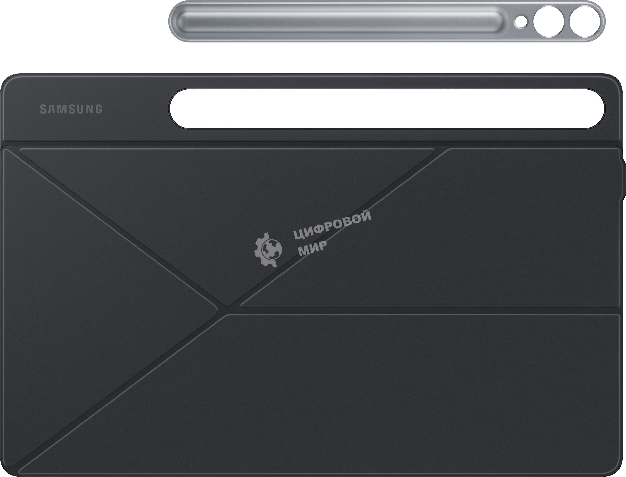 Чехол Samsung для Samsung Galaxy Tab S9+ EF-BX810PBEGRU полиуретан черный