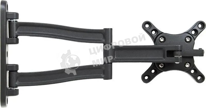 Кронштейн для телевизора Kromax TECHNO-1 темно-серый, 10