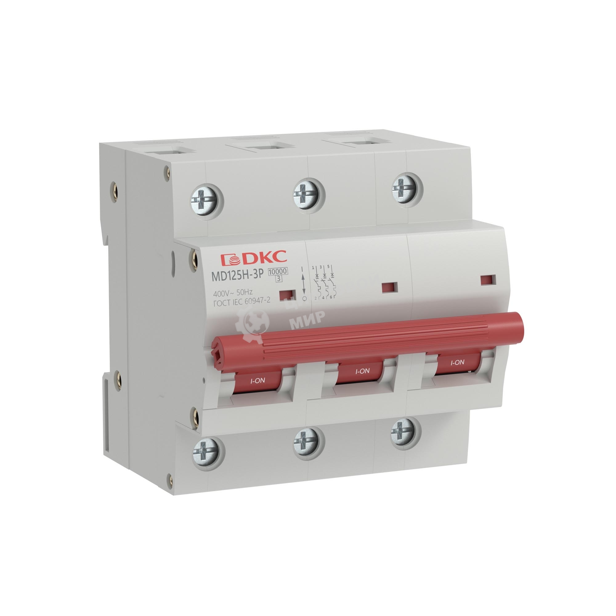 Выключатель автоматический YON макс (YON max) MD125H-3PD100