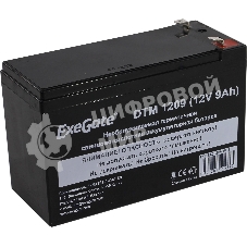 Батарея для ИБП ExeGate DTM 1209/EXS1290 (12V 9Ah 1234W), клеммы F2