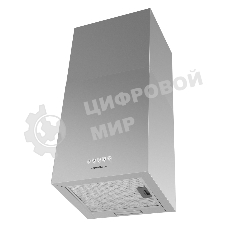 Вытяжка пристенная HOMSair Phlox Push 40 нержавеющая сталь, 40 см, 700 куб. м/ч, 54 дБ