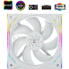 Вентилятор Thermalright TL-M12W ARGB белый 4-pin 23.2dB 175gr Ret