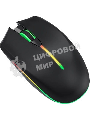 Мышь беспроводная Defender Fusion MM-283 черный, 3200 dpi, радиоканал, Bluetooth, USB, кнопки - 4