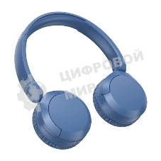 Беспроводные/проводные наушники Borofone BO37 синий, накладные, Bluetooth + проводной, складная конструкция, микрофон, до 25 ч