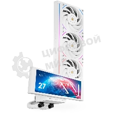 Водяное охлаждение для процессора Thermalright Trofeo Vision 360 (360mm, LED, White, ARGB/Fans: 3x120mm, 69CFM, 27dBA, 2150RPM/Pump height 102mm, 6400RPM, Rad thickness 27mm/S: 1700, 1200, 1851, 115X, 2011, 2066, AM5, AM4)