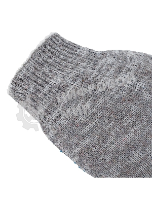 Перчатки трикотажные Сибртех х/б, 200 пар, ПВХ точка, 4 нити, 10 класс