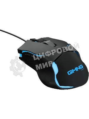 Мышь проводная GMNG 703GM черный, 3200 dpi, USB, кнопки - 6