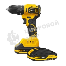 Дрель-шуруповерт Kolner KCD 20/2BLC, 20 В, 2 Ач, 45 Нм, бесщеточный, ударный