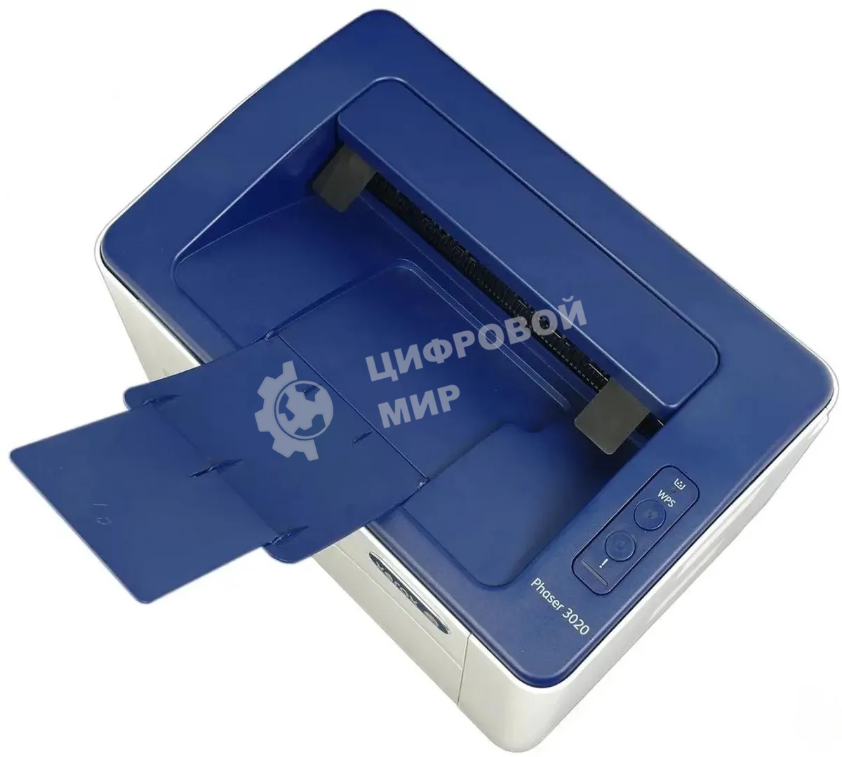 Принтер лазерный Xerox Phaser 3020 (P3020BI#), A4, ч/б, печ. до 20 стр/мин., 1200 x 1200 dpi, USB, Wi-Fi