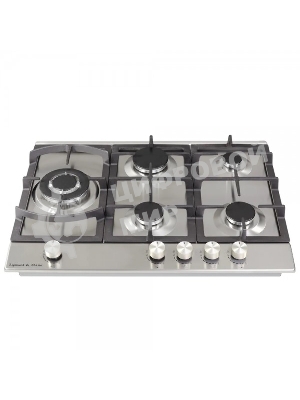 Газовая варочная панель Zigmund & Shtain G 14.7 S независимая, нержавеющая сталь