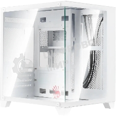 Компьютерный корпус Bloody BD-CC105 белый без БП mATX 5x120мм 1xUSB 2.0 1xUSB 3.0 audio bott PSU