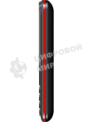 Мобильный телефон BQ 1848 Step+ черный/красный