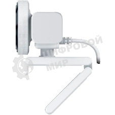 Веб-камера Razer Kiyo V2 X White 2560x1440, 60 кадр/с, USB, микрофон, шторка приватности, автофокус, крепление на мониторе