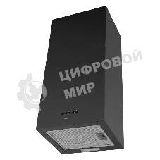 Вытяжка пристенная HOMSair Phlox Push 40 черный, 40 см, 700 куб. м/ч, 54 дБ