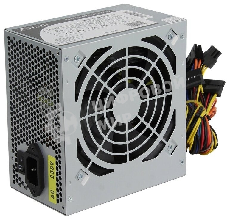 Блок питания Inwin/Powerman PM-600ATX-F, 600Вт, 120мм, серый