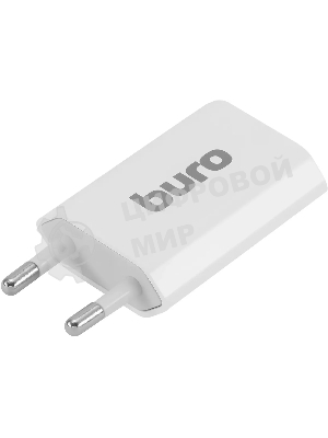 Сетевое зарядное устройство Buro TJ-164w 1A универсальное белый
