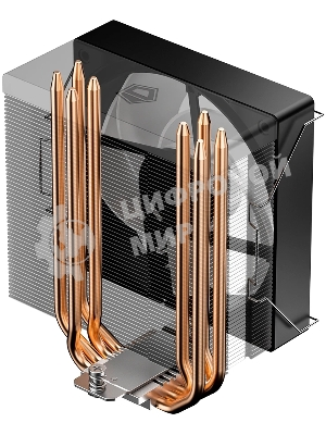Кулер для процессора ID-COOLING SE-214-XT V2 LGA1851/1700/1200/115X/AM5/AM4 (16шт/кор, TDP 200W, PWM, 4 тепл.трубки прямого контакта, FAN 120мм, Random Spectrum Lighting) RET