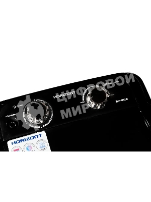 Стиральная машина Horizont WM-4601W черная, загрузка вертикальная 4.6кг, класс: A