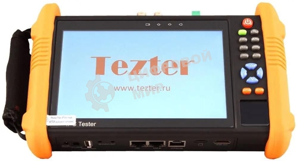 Универсальный монитор-тестер Tezter TIP-HOL-MT-7 AHD/CVI/TVI/CVBS/SDI и IP-видеосистем