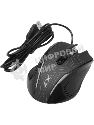 Мышь проводная A4Tech X87 черный, 2400 dpi, USB, кнопки - 8