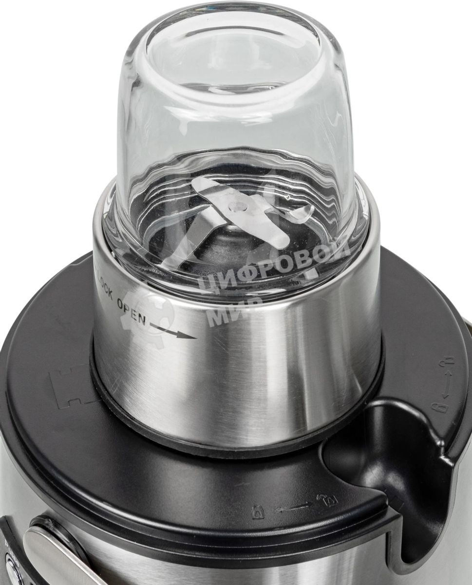 Кухонный комбайн Kitfort KT-1395 800Вт серебристый/черный