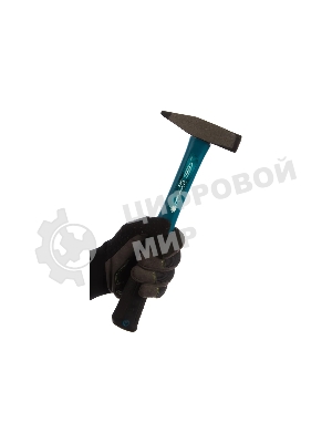 Молоток слесарный Gross 10276 500 г, квадратный боек, фиберглассовая обрезиненная рукоятка