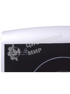 Плита настольная электрическая Hyundai HYC-0103 серебристый/черный стеклокерамика (настольная)