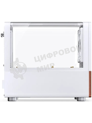 Корпус Jonsbo V12, Micro-Tower, белый, 2 x 120 мм