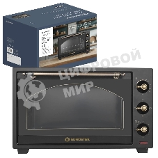 Печь электрическая Eurostek EEO-3002B (30 л, 1600 Вт, Черный)