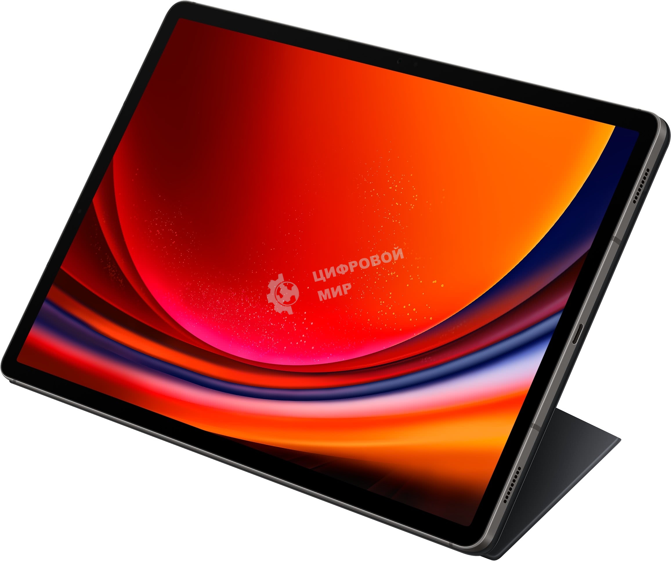 Чехол Samsung для Samsung Galaxy Tab S9+ EF-BX810PBEGRU полиуретан черный