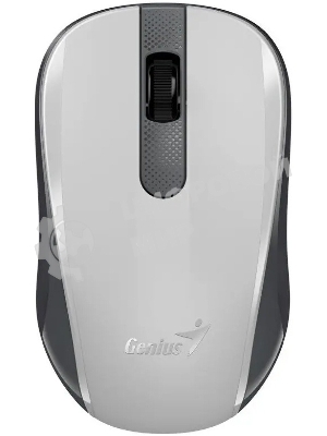 Мышь беспроводная Genius NX-8008S белый/серый, 1200 dpi, радиоканал, USB, кнопки - 3
