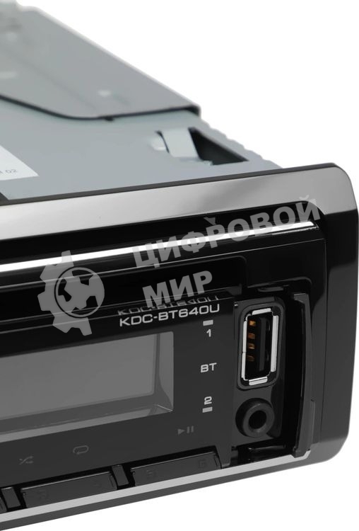Автомагнитола CD Kenwood KDC-BT640U 1DIN 4x50Вт