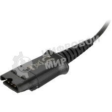 Гарнитура Plantronics EncorePro EP310 QD чёрный, проводная