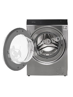 Стиральная машина Korting KWM 60DS1499 An антрацит, загрузка фронтальная 10 кг, 1400 об/мин, класс A+++