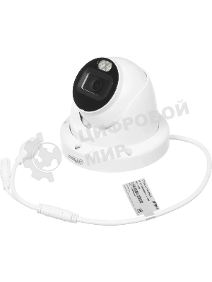 Камера видеонаблюдения Dahua DH-IPC-HDW3449QMP-S-IL-0280B, IP, 4 Мп, 2.8 мм, белая