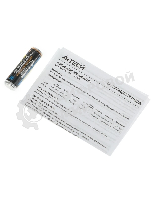 Мышь беспроводная A4Tech G3-330NS черный, 1200 dpi, радиоканал, USB, кнопки - 3