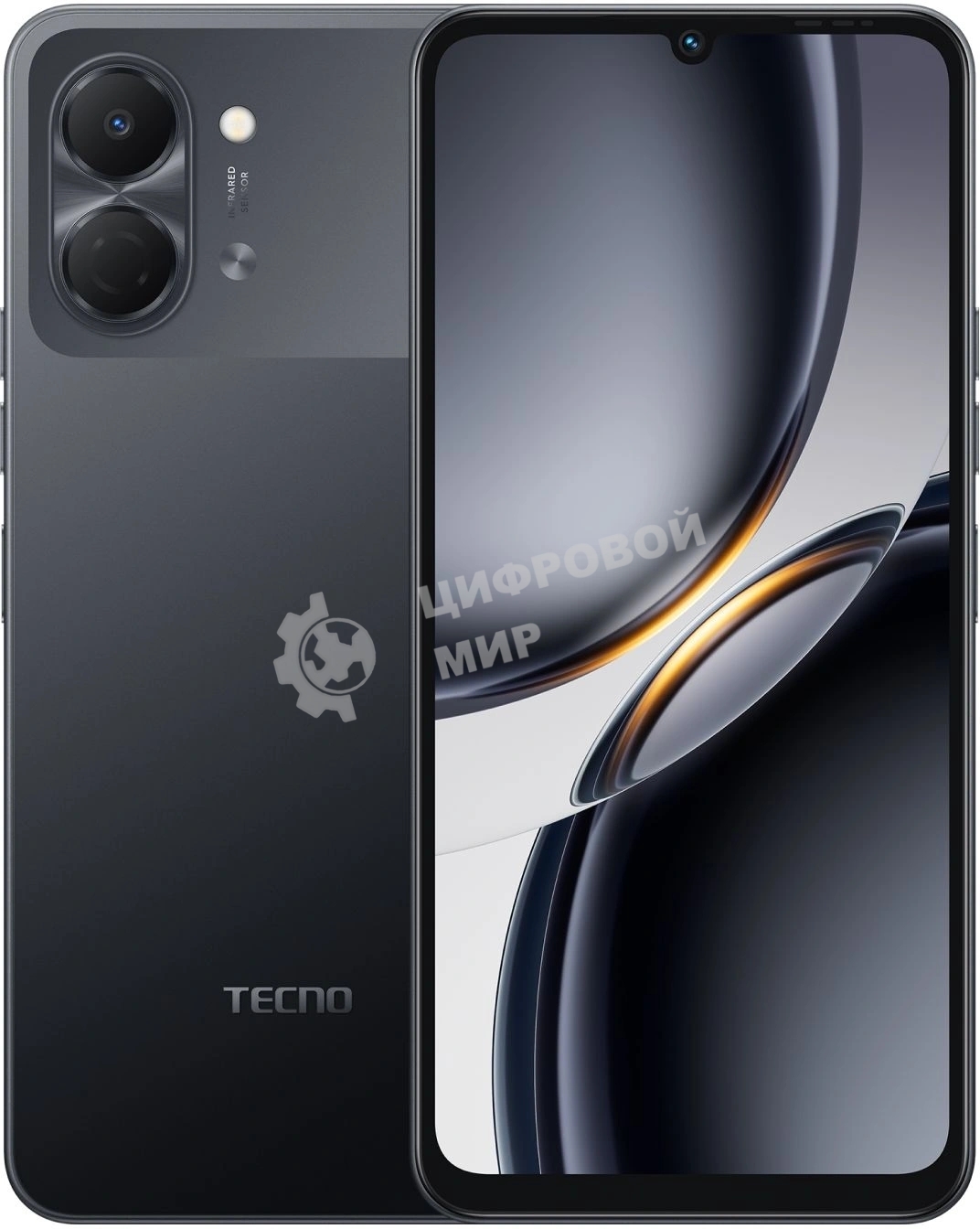 Смартфон Tecno Spark Go 3 4/64Gb черный