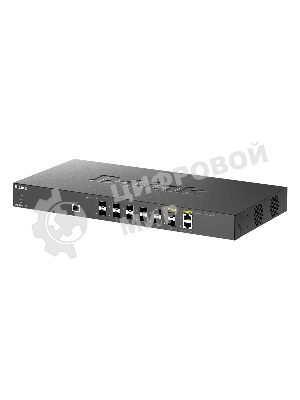Коммутатор D-Link DXS-1210-12SC/B1A, 10×10 Гбит/с SFP+ + 2×10 Гбит/с Combo, управляемый